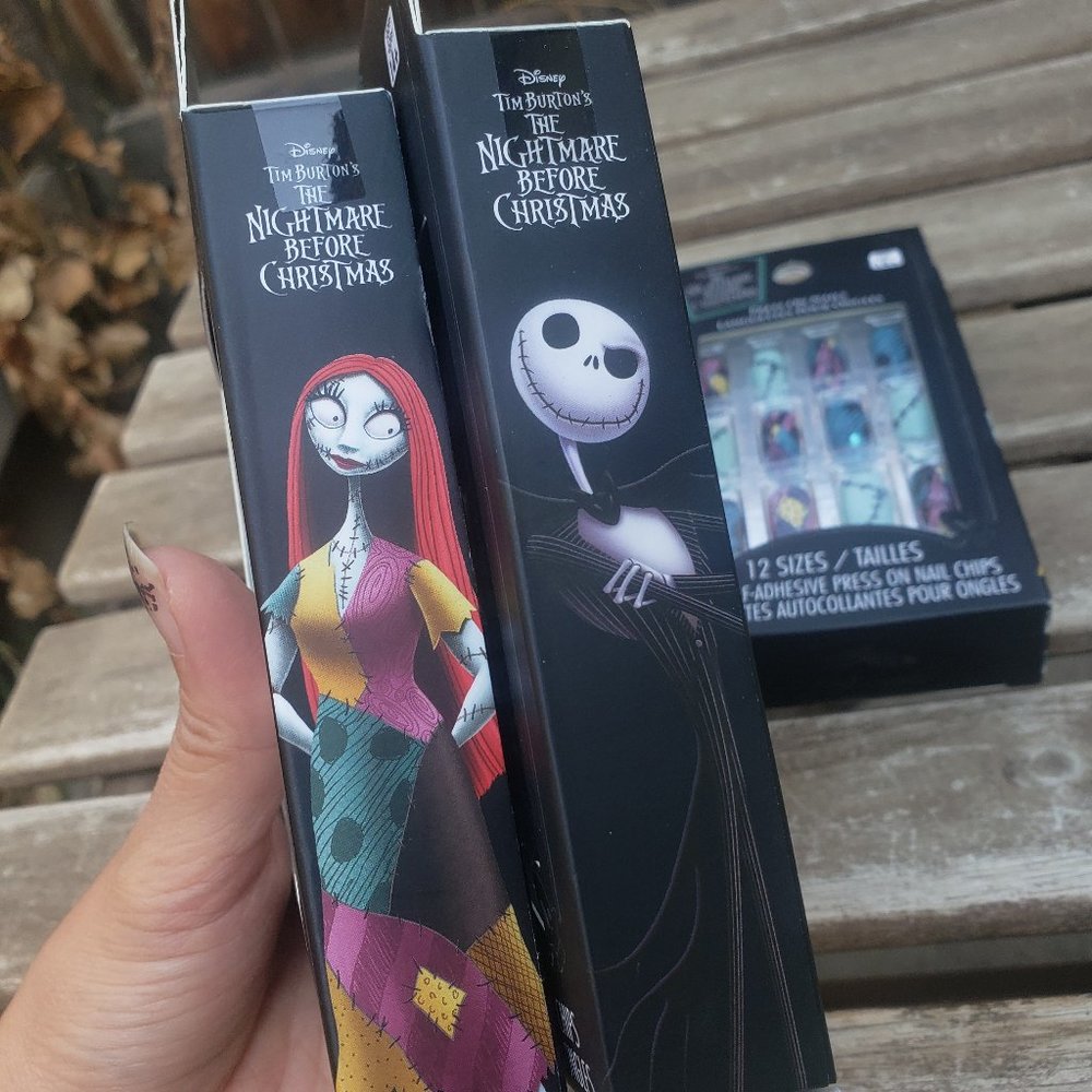 HP! 💖 Nightmare Before Christmas Press On Nails NIB! - Picture 5 of 7
